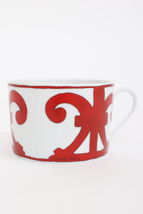 Hermès Balcon du Guadalquivir Tea Cup & Saucer