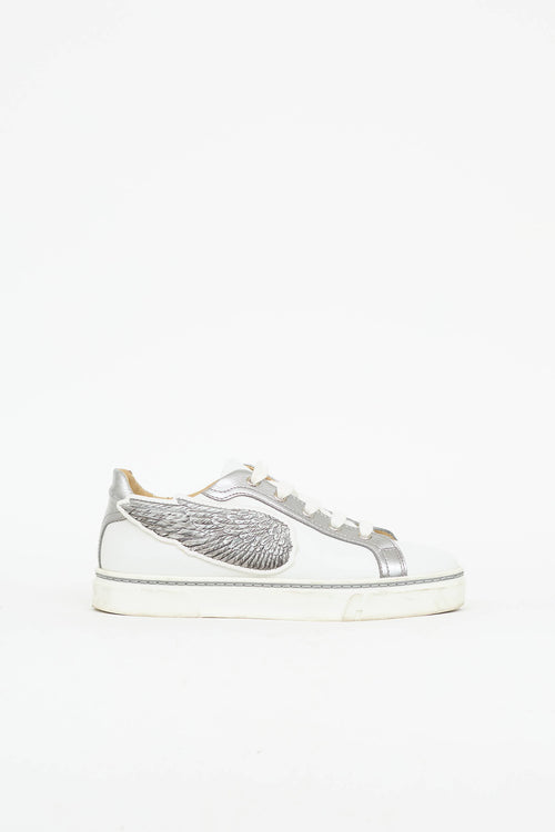 Hermès Velvet Veau Wing Sneaker
