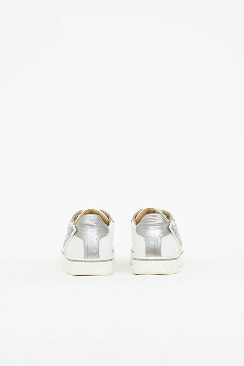 Hermès Velvet Veau Wing Sneaker