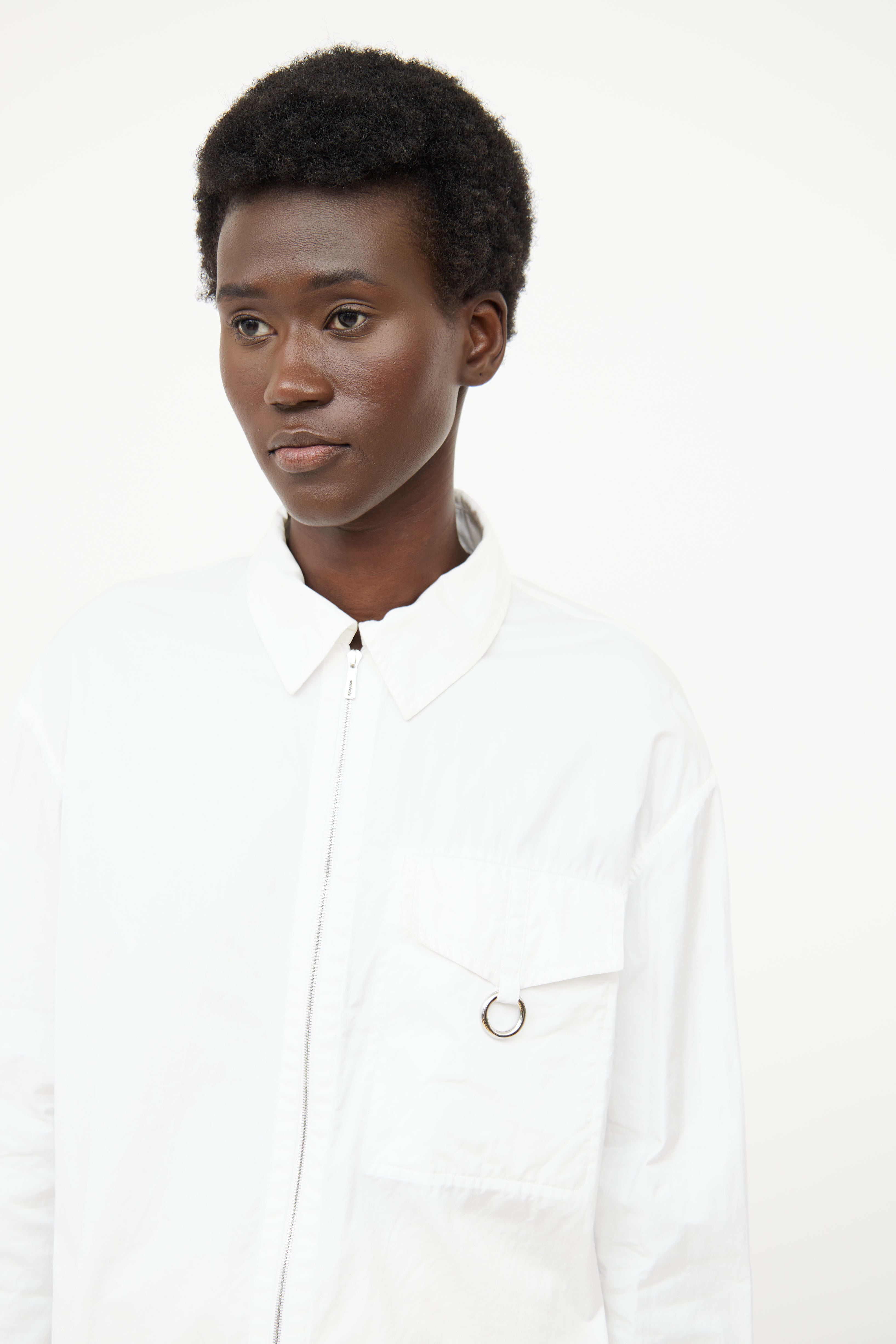 Hermès // Zip Cotton Long Sleeve Shirt – VSP Consignment