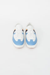 Hermès White and Blue Sneakers