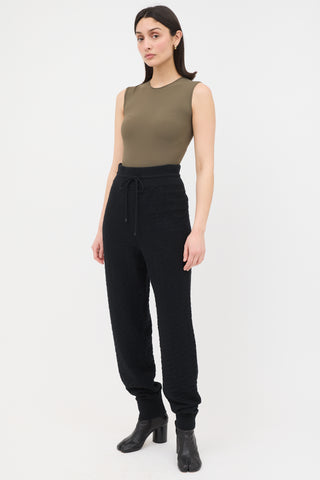 Hermès Wool Intarsia H Jogging Pant