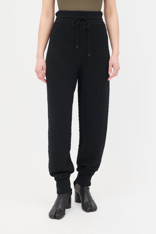 Hermès Wool Intarsia H Jogging Pant
