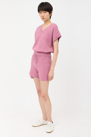 Hermès Wool Knit H Shorts