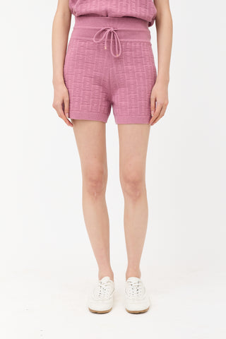 Hermès Wool Knit H Shorts