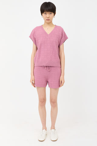 Hermès Wool Knit H Top