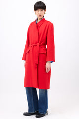 Hermès Wool Belted Coat