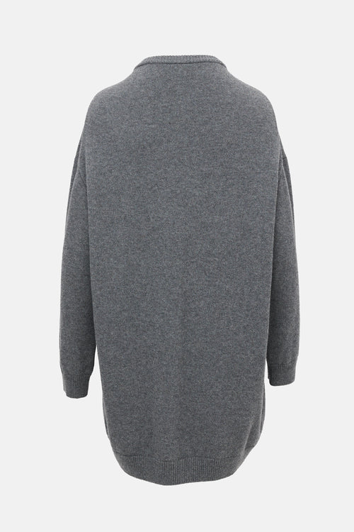 Hermès Wool Striped Cardigan