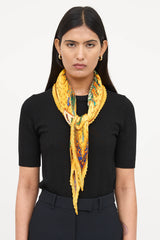 Hermès Carpe Diam Plisse Scarf