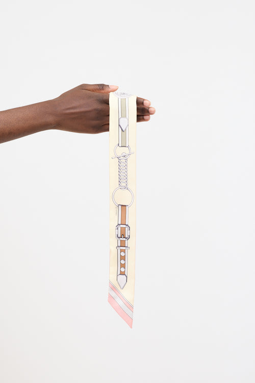 Hermès Silk Grand Tralala Twilly