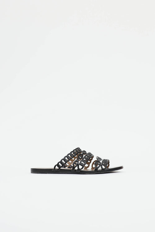Hermès Leather Chain D'Ancre Sandal