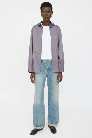 Hermès Drawstring Zip Jacket