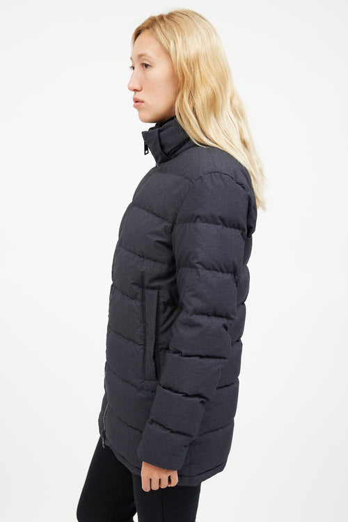 Herno Blacked Quilted Down Jacket
