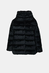 Herno Crushed Velvet Down Puffer Jacket