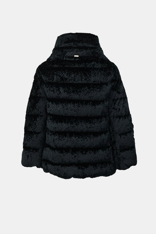 Herno Crushed Velvet Down Puffer Jacket