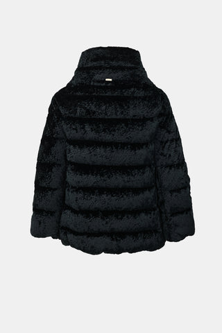 Herno Crushed Velvet Down Puffer Jacket