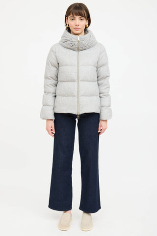 Herno Knit Puffer Jacket