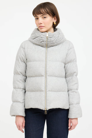 Herno Knit Puffer Jacket