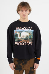 Heron Preston // Black & Multicolour Graphic Print Sweatshirt – VSP  Consignment