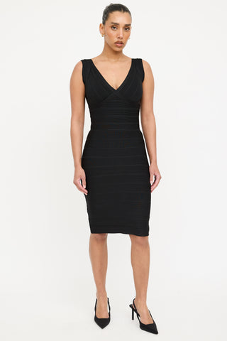 Hervé Léger Bandage Midi Dress