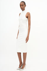 Hervé Léger Chenille Gathered Dress