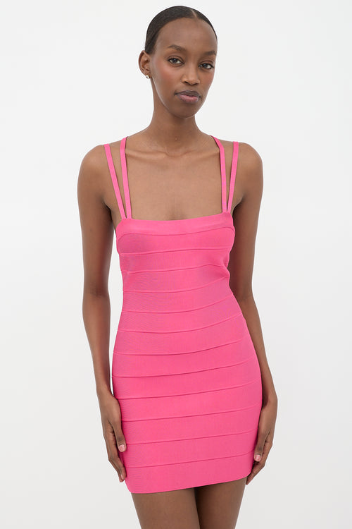 Hervé Léger Bandage Mini Dress 