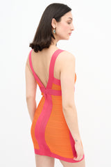 Hervé Léger Billie Bandage Dress