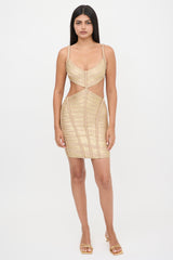Hervé Léger SS 2012 Braided Bandage Dress