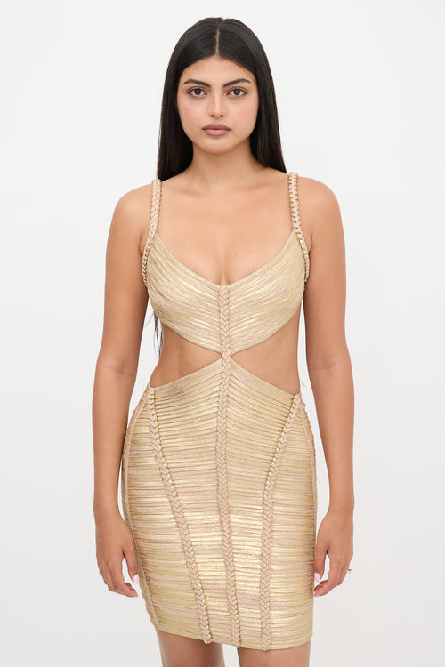 Hervé Léger // SS 2012 Braided Bandage Dress – VSP Consignment