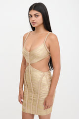 Hervé Léger SS 2012 Braided Bandage Dress