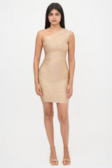 Hervé Léger Metallic Bandage Dress
