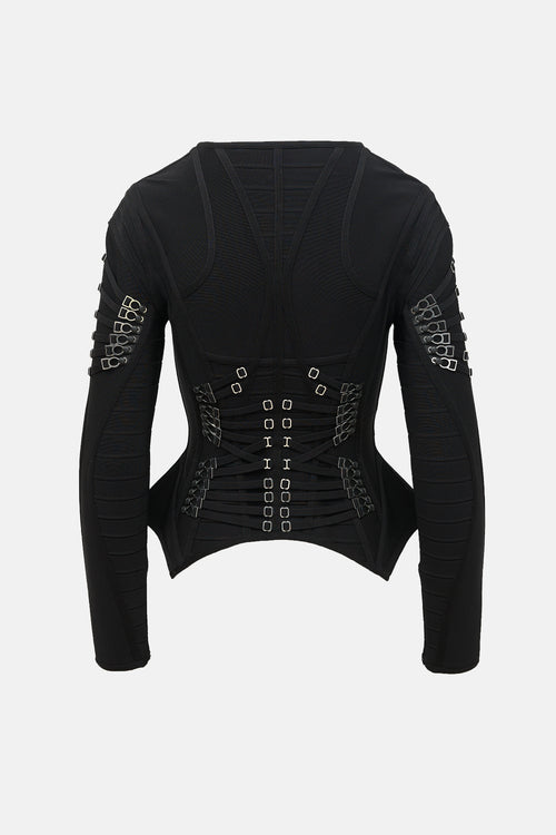 Hervé Léger Strappy Cheyenne Jacket