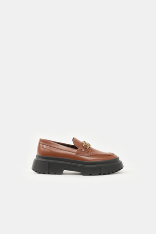 Hogan Leather H619 Loafer