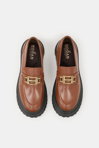 Hogan Leather H619 Loafer