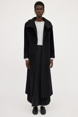 Holt Renfrew Button Up Fur Coat