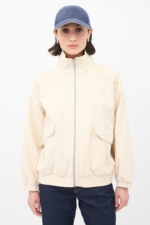 Holzweiler Cream Verdens Ende Zip Jacket