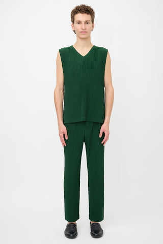 Homme Plissé Issey Miyake Plissé Two Piece Set