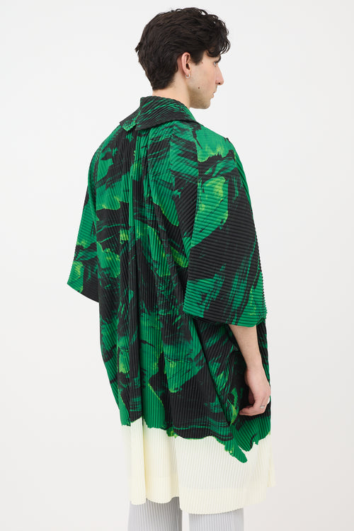 Homme Plissé Issey Miyake SS 2020 Action Painting Coat