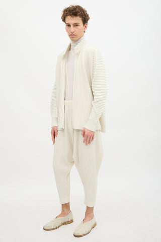 Homme Plissé Issey Miyake Drop Seat Trouser