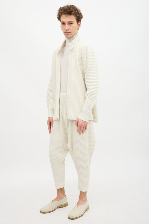 Homme Plissé Issey Miyake Drop Seat Trouser