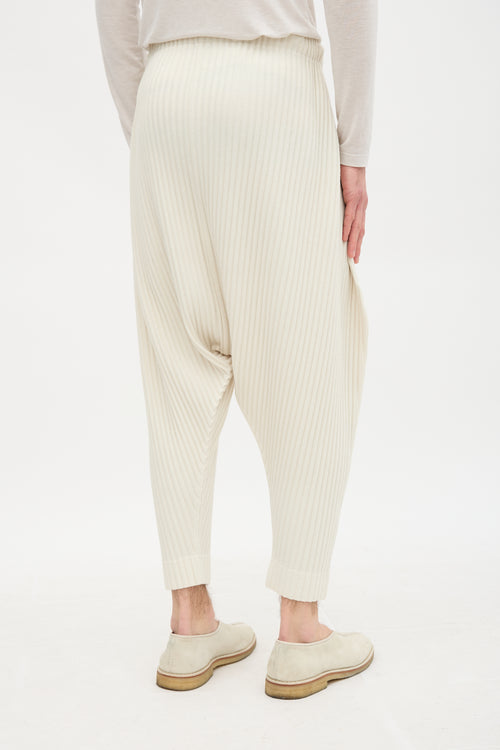 Homme Plissé Issey Miyake Drop Seat Trouser
