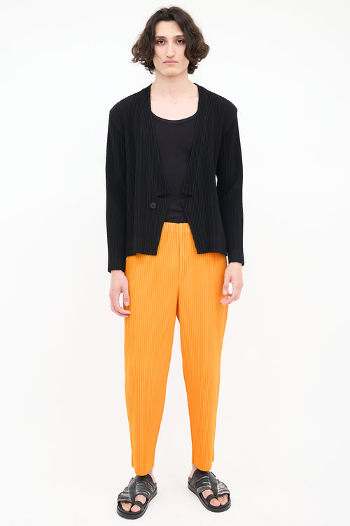 Homme Plissé Issey Miyake Pleated Cardigan
