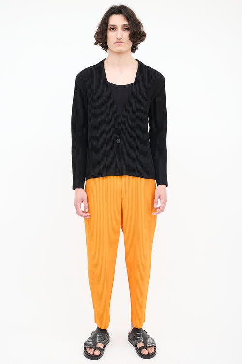 Homme Plissé Issey Miyake Pleated Cardigan