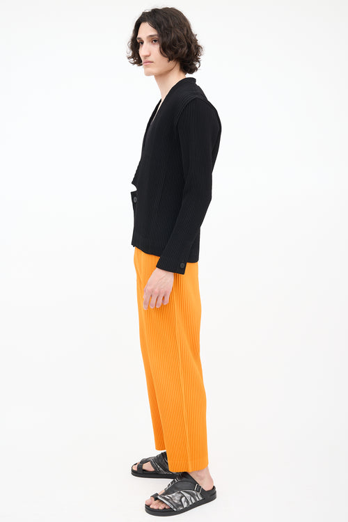 Homme Plissé Issey Miyake Pleated Cardigan