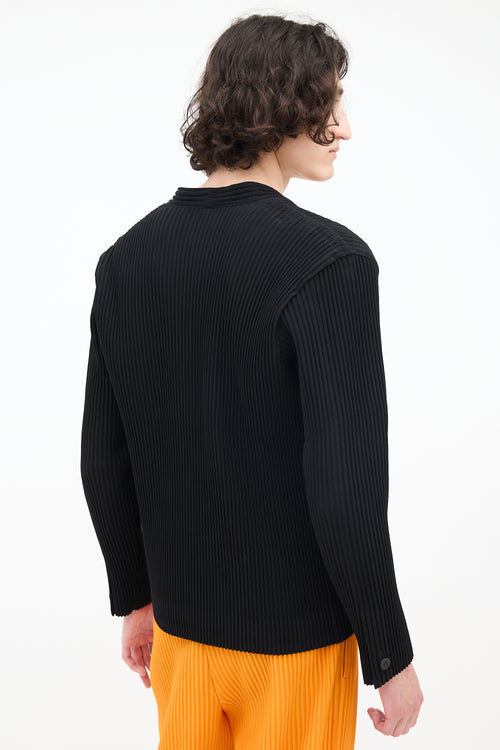 Homme Plissé Issey Miyake Pleated Cardigan