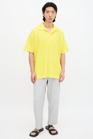 Homme Plissé Issey Miyake Pleated Polo