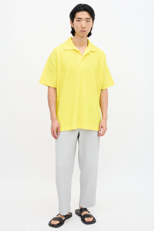 Homme Plissé Issey Miyake Pleated Polo