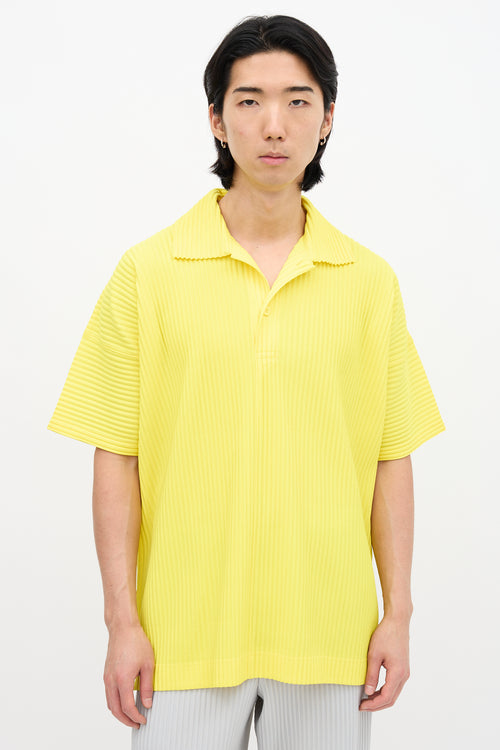 Homme Plissé Issey Miyake Pleated Polo