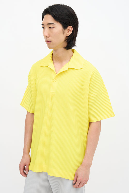 Homme Plissé Issey Miyake Pleated Polo