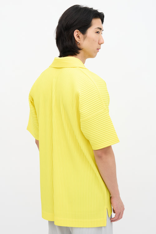 Homme Plissé Issey Miyake Pleated Polo